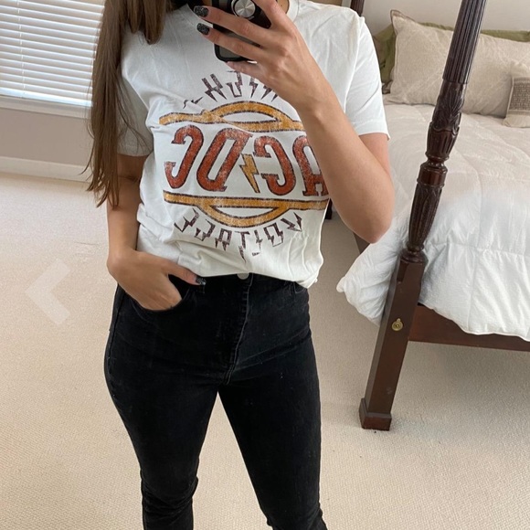 High Voltage AC/DC Band Tee - Picture 2 of 7